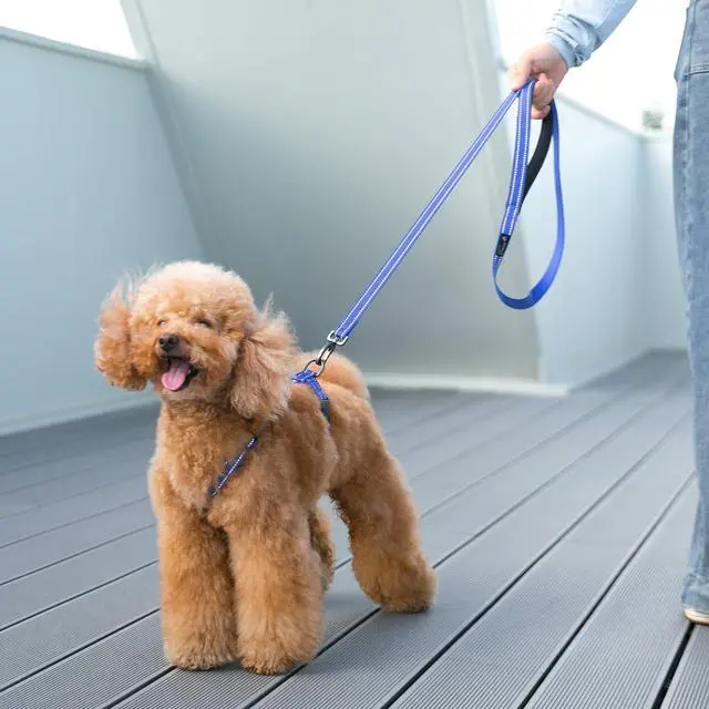Alt view image 6 of 7 - Reflective L-Shaped No Pull Dog Vest Harness Nylon