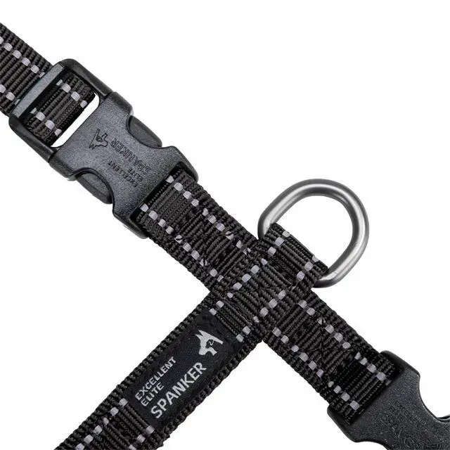 Alt view image 4 of 7 - Reflective L-Shaped No Pull Dog Vest Harness Nylon