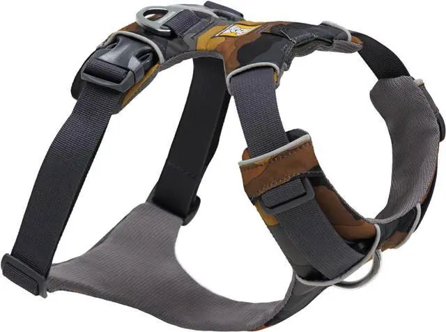 Main image of Front Range Dog Harness, Reflective Soft Padded Everyday Harness with Dual Leash Clips, Adjustable and Lightweight Fit for Training or Walking for All Dogs, Moonlight Mountains, Medium