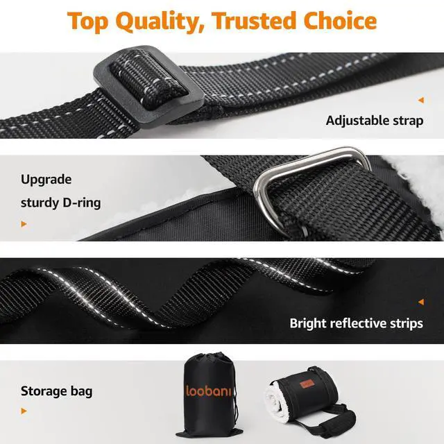 Alt view image 6 of 7 - Adjustable Dog Sling for Large Dogs Hind Leg Support ACL Recovery