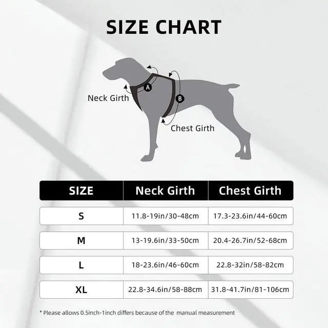 Alt view image 4 of 6 - American Flag Vintage Reflective Dog Harness No Pull Soft Vest Harness for Small Medium Large Dog Puppy Pets Medium Size