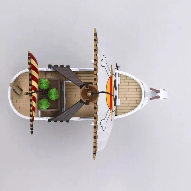 Alt view image 7 of 7 - Hobby - One Piece -03 Going Merry Model Kit, Grand Ship Collection