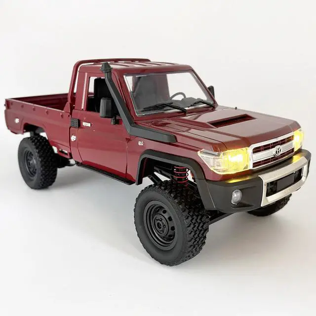 Main image of RC Rock Crawler RC Truck 4x4 Toyota LC79 MN82 RC Crawler 1/12 Scale | Remote Control Pickup Off Road All Terrain 280 Motor Proportional Throttle Steering RTR Hobby Toy Adult