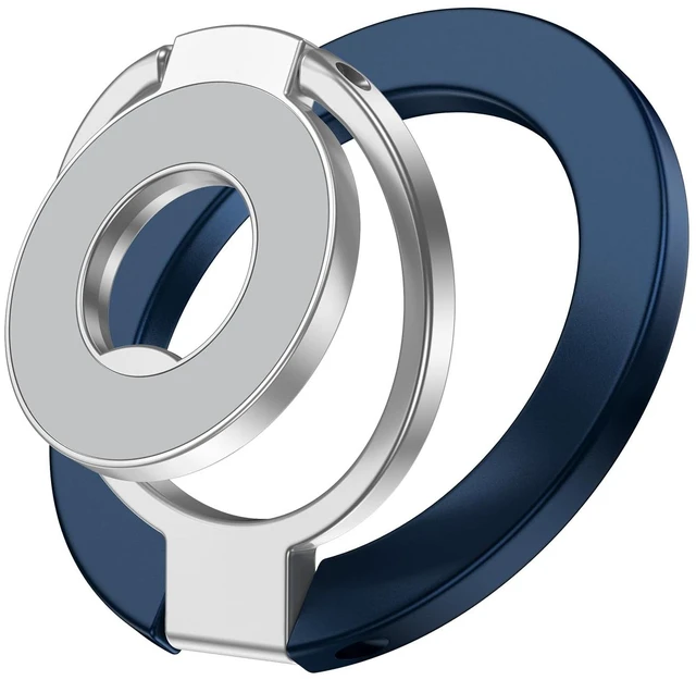 Main image of Magnetic Ring Holder for MagSafe Case Dual-Side Magnet Phone Grip Kickstand Removable Gym Finger Grip Loop for iPhone Air/17/16/15/18 Pro Max MagSafe Case All Phones Compatible with Magnetic Car Mount