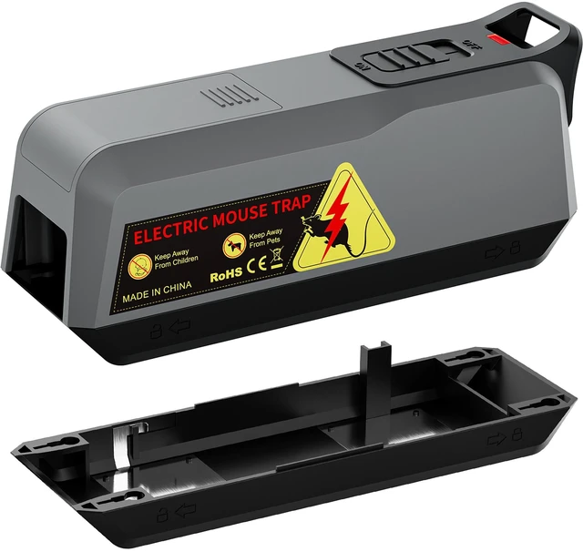Main image of Electronic Mouse Trap Electric Mouse Trap Zapper for Indoor Use, Reusable Rodent Trap, No Touch No See, Effective Mice & Mouse Control