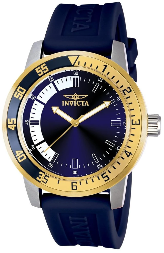 Main image of Men's 12847 Specialty Blue Dial Blue Polyurethane Watch