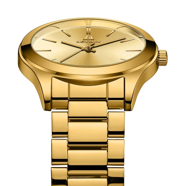 Alt view image 4 of 7 - Mens Watches Waterproof Stainless Steel Watch for Men | Analog Quartz Watch for Men Fashion Business Designer Mens Wristwatch with Date Luminous