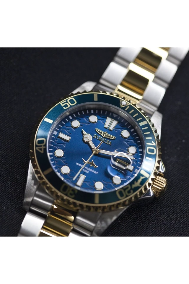 Alt view image 4 of 7 - Mens Pro Diver Quartz Watch, Two Tone, 30021