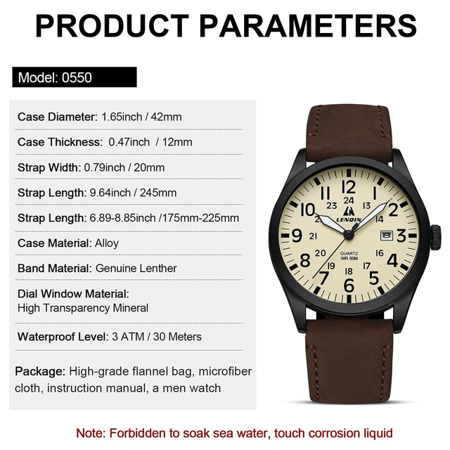 Alt view image 7 of 7 - Mens Watches Military Sport Analog Quartz Watch for Men | Nylon Strap Stylish Luminous Fashion 3ATM Waterproof Army Tactical Casual Wristwatch Unisex Watch for Men With Date