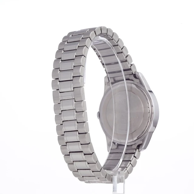 Alt view image 4 of 5 - Men's South Street Sport 36mm Watch Silver-Tone Case Blue Dial with Silver-Tone Stainless Steel Expansion Band