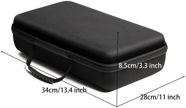 Alt view image 7 of 7 - 15 slots watch case, hard watch storage organizer case, watch travel case holder, with soft pillow