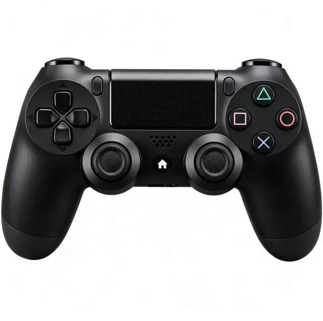 Main image of DualShock 4 Wireless Controller for PlayStation 4, Bluetooth Gamepad with Dual Vibration, Touch Pad, 3.5mm Audio Jack, Six-Axis Motion Sensor for PS4/Slim/Pro Console (Black)