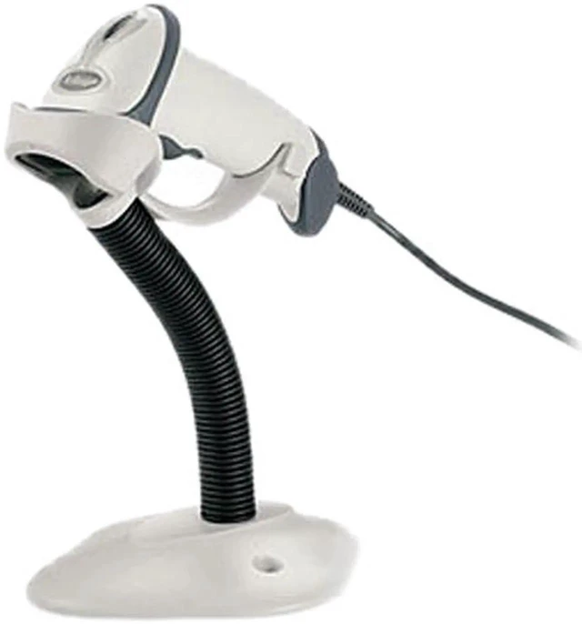 Main image of LS2208-SR20001R-UR w/ USB Cable, and Stand white Color