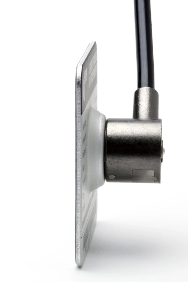 Alt view image 3 of 5 - Lock Anti-Theft Plate w/Heavy-Duty Steel Cable Lock & 24/7 Recovery Laptops/Tablets/Devices USA Made
