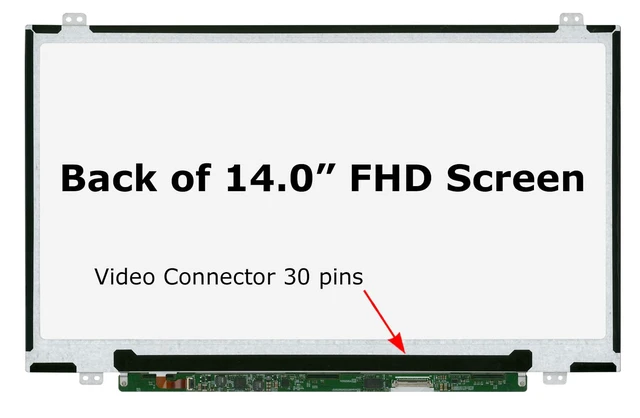 Alt view image 2 of 6 - New Screen Replacement for Dell Latitude 5480 5490 P72G FHD 1920x1080 Matte 30pin IPS LCD LED Display with Tools