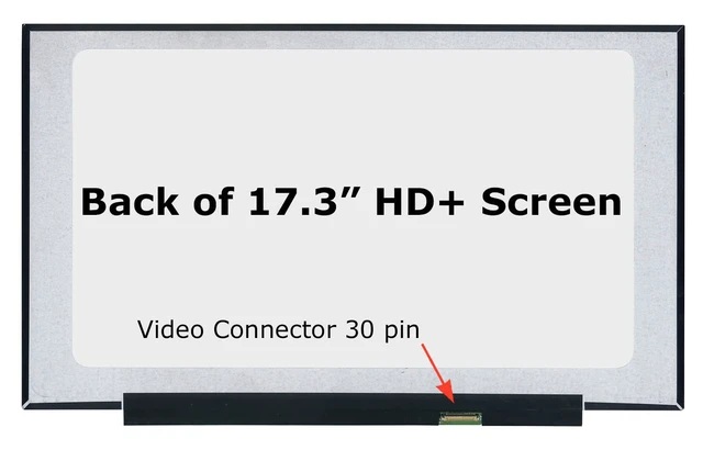 Alt view image 2 of 7 - New Screen Replacement for HP 17-CN0013DX 37P29UA Matte HD+ 1600x900 LCD LED Display with Tools and Tape