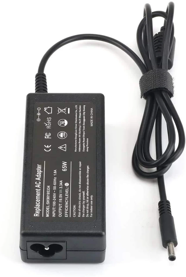Alt view image 2 of 7 - AC Adapter Charger for Dell Inspiron 7591 2 in 1 I7591-7483BLK-PUS
