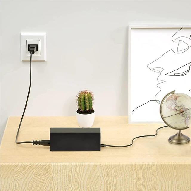 Alt view image 2 of 5 - AC Adapter Charger Compatible with HP Pavilion P2 Series Desktop PC Power Supply Cord Cable