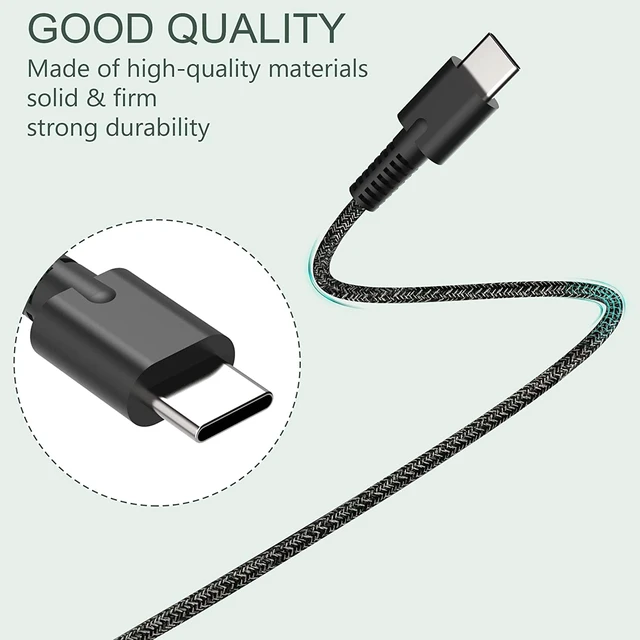 Alt view image 3 of 5 - New Slim 90W 65W USB C ChargerCompatible with Hp Spectre X360 Charger 13 14,EliteBook 1040 G4,Chromebook Fast Charging Type C Travel Laptop Power Adapter