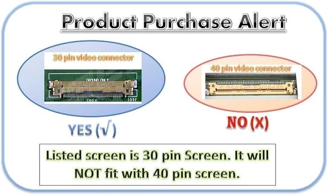 Alt view image 4 of 7 - New Screen Replacement for Lenovo FRU 5D11D20659 1366X768 HD Non-Touch LCD LED Screen Display with Set of Tape and Tools