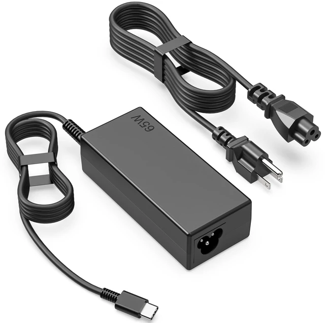 Main image of USB C Chromebook Charger Replacement for HP, Dell, Le novo, Acer, Asus, Sam Sung, Type C Laptop Adapter