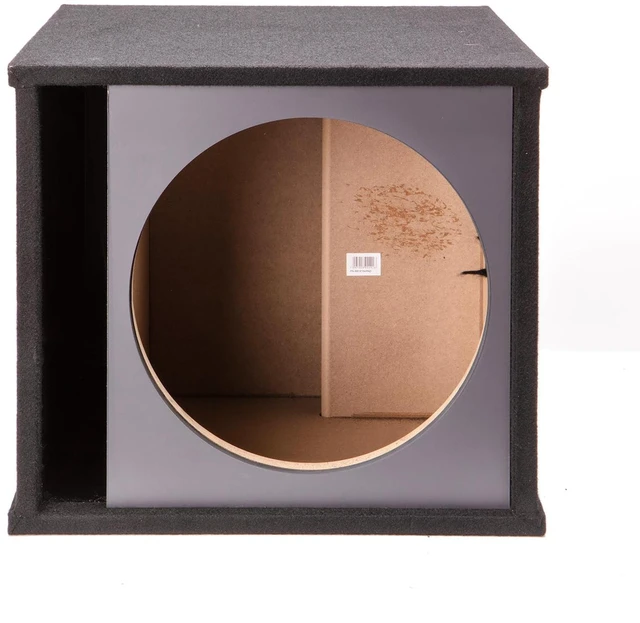 Main image of Car Audio Single 15" Slot Vented Paintable Baffle Stereo Sub Box Enclosure