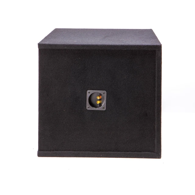 Alt view image 6 of 7 - Car Audio Single 15" Slot Vented Paintable Baffle Stereo Sub Box Enclosure