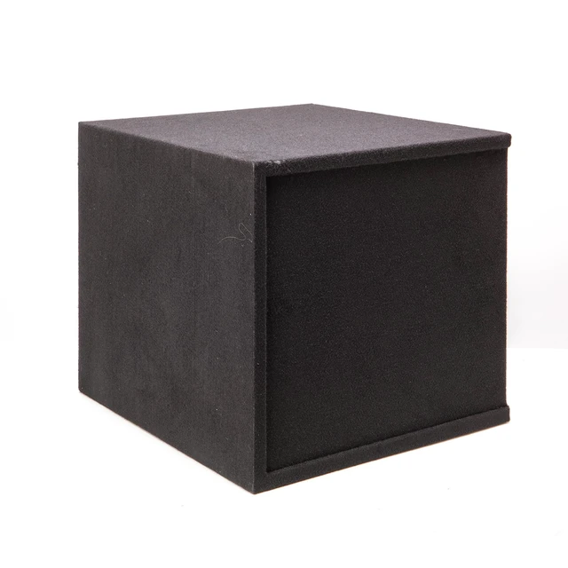 Alt view image 7 of 7 - Car Audio Single 15" Slot Vented Paintable Baffle Stereo Sub Box Enclosure