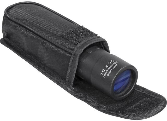 Alt view image 3 of 6 - X BARSKA Lucid 10x25 Monocular with BK-7 Roof Prisms and Fully Coated Optics (Black)