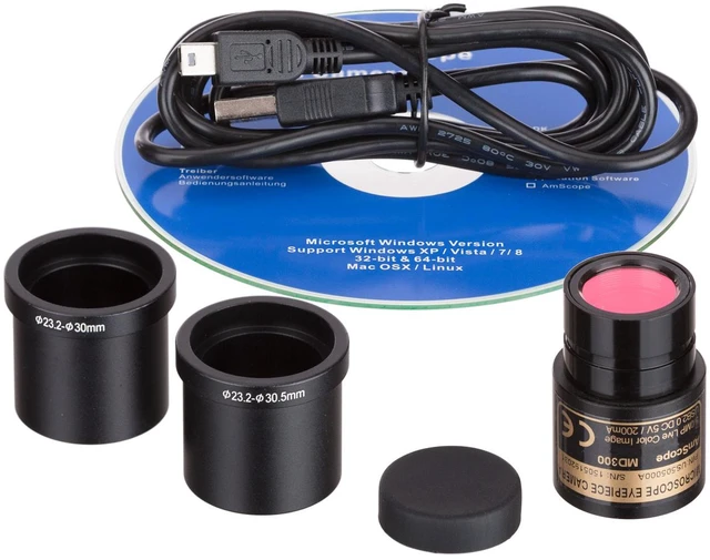 Main image of MD300-CK 3.0 MP USB Still & Live Video Microscope Imager Digital 3.0MP CMOS Sensor USB 2.0 Connectivity