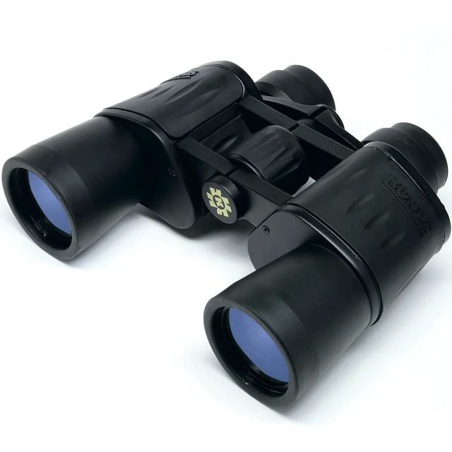 Alt view image 2 of 4 - vue Classic Binoculars, 8x40mm (2101) Rubber-Armored Housing, Coated Lens, Central Focusing, Porro Prism, Tripod Adaptable, Protective Carry Case Included