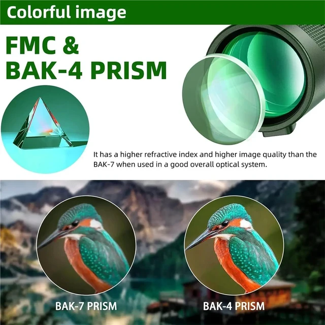 Alt view image 5 of 7 - Mini Telescopes, High Definition Single Tube Telescope, Compact and Portable, Dual-Purpose Day and Night,Pocket Telescope(HD Military Green)