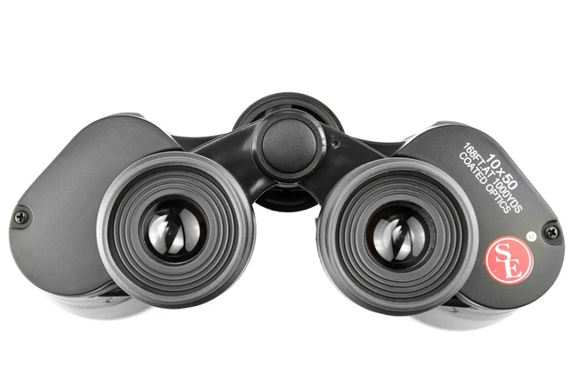 Alt view image 5 of 6 - 10x50 Black Wide Angle Binoculars - BC20751B