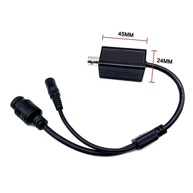 Alt view image 7 of 7 - AHD/TVI/CVI Signal Source Camera to IP Camera Converter 2MP 1080P Full HD, ON-VIF Protocol, RJ45 Output for NVR Systems