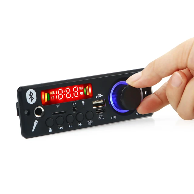 Alt view image 5 of 7 - DC 12V MP3 Decoder Board USB TF Bluetooth 5.0 Connection Support MP3 WAV APE FLAC Lossless Music Format
