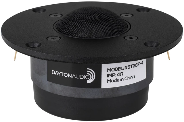 Main image of RST28F-4 1-1/8" Reference Series Fabric Dome Tweeter 4 Ohm