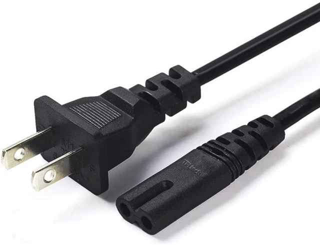 Alt view image 5 of 5 - Power Cord for Rockville Rock Party 9 Portable Bluetooth Speaker Karaoke 100V-240V Replacement AC Charging Cable Power Supply