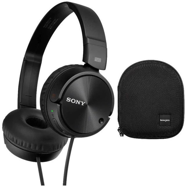 Main image of ZX110NC Noise Cancelling Headphones with Protective Headphone CASE - Black