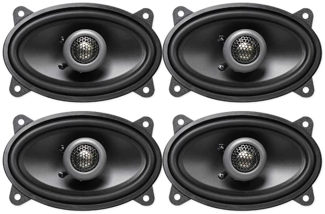 Main image of (4) FKB146 4x6 360 Watt Car Audio Coaxial Speakers