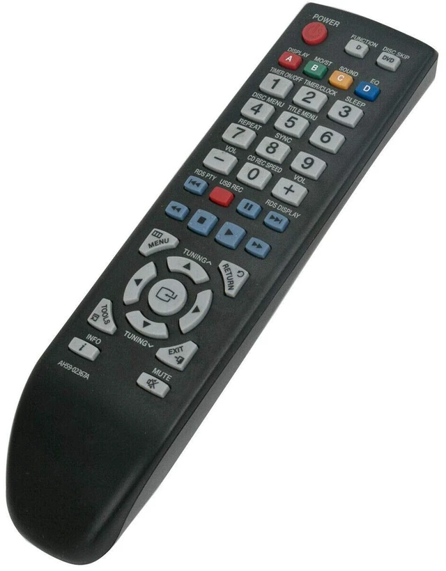 Alt view image 2 of 4 - AH59-02367A Replace Remote for Samsung MM-D330D MM-D470D Micro Component System