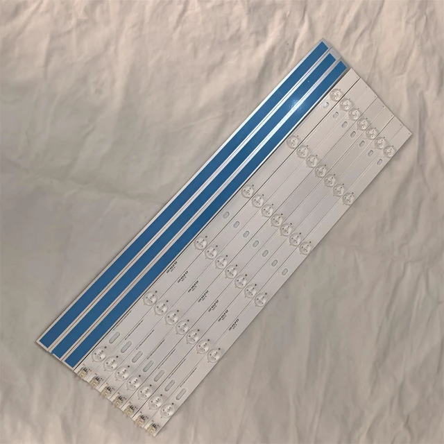 Alt view image 2 of 5 - LED Backlight Strips(10) CRH_M5035351012T410-REV1.0 for Element ELEFT506 ELEFW503 ELEFW504 ELEFW504A LE-50GCMB