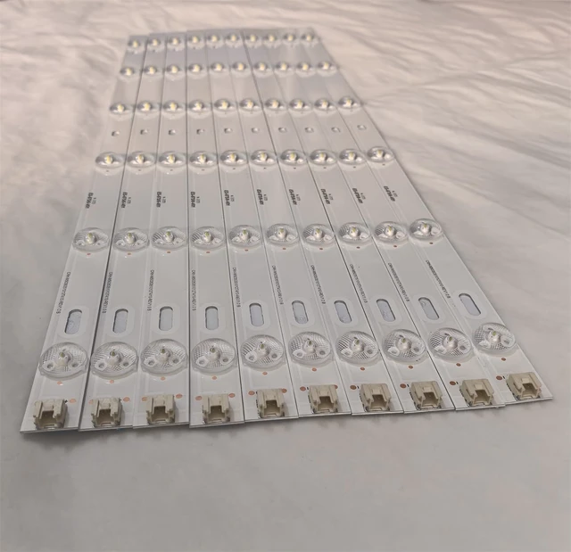 Alt view image 4 of 5 - LED Backlight Strips(10) CRH_M5035351012T410-REV1.0 for Element ELEFT506 ELEFW503 ELEFW504 ELEFW504A LE-50GCMB