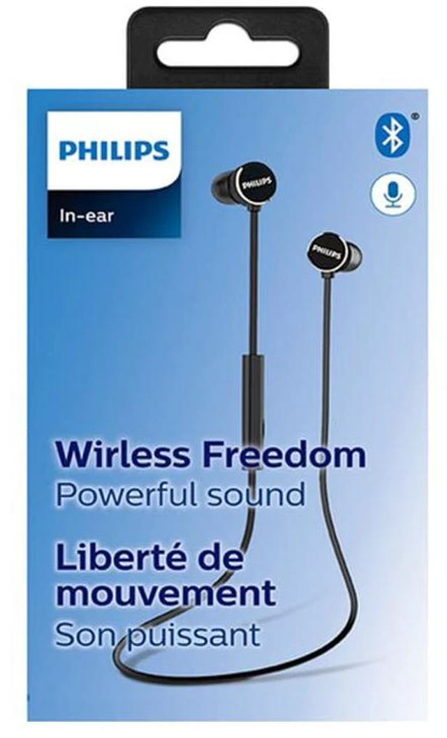 Alt view image 2 of 5 - UN102 Upbeat in-Ear Wireless Bluetooth with Microphone, Around The Neck, in-Ear Bluetooth, Magnetic Earbuds, 7hr Playtime, (TAUN102) Black