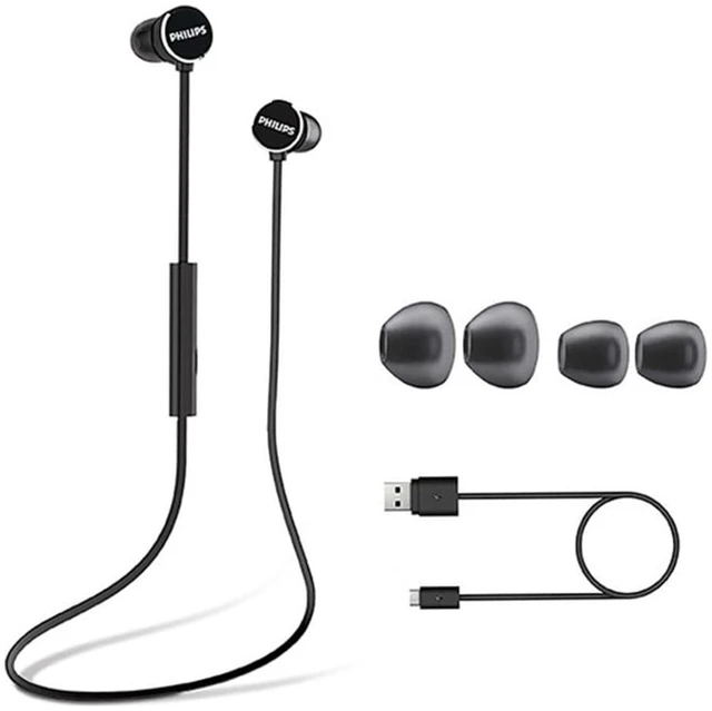 Alt view image 3 of 5 - UN102 Upbeat in-Ear Wireless Bluetooth with Microphone, Around The Neck, in-Ear Bluetooth, Magnetic Earbuds, 7hr Playtime, (TAUN102) Black
