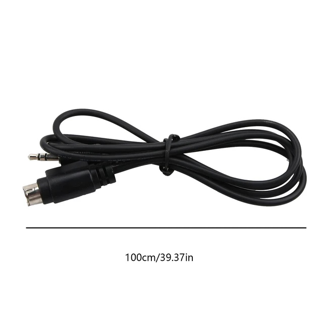 Alt view image 3 of 7 - 9 Pin to 3.5mm Jack Audio Stereo Adapter Conversion Cable for Bose LINK
