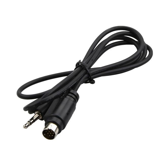 Alt view image 6 of 7 - 9 Pin to 3.5mm Jack Audio Stereo Adapter Conversion Cable for Bose LINK