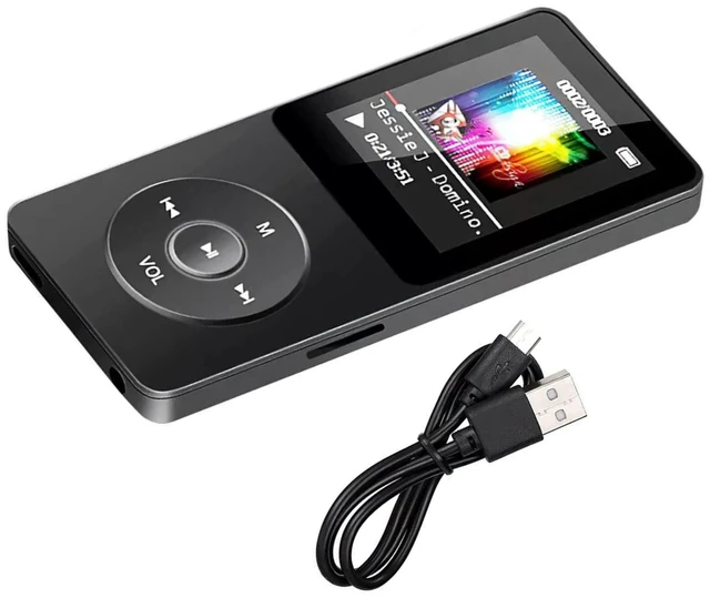 Main image of MP4/MP3 Player with Bluetooth, Lossless Sound with FM Radio, Supports up to 128GB TF Card