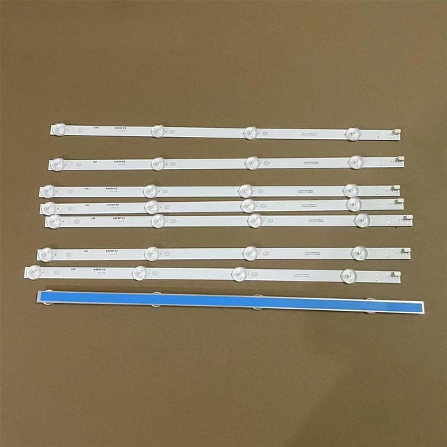 Alt view image 2 of 7 - LED Backlight Strips for 4708-K43WDC-A4113N41 K430WD1 A4 43LF621U21 43LF621C21
