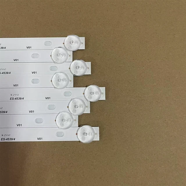 Alt view image 5 of 7 - LED Backlight Strips for 4708-K43WDC-A4113N41 K430WD1 A4 43LF621U21 43LF621C21