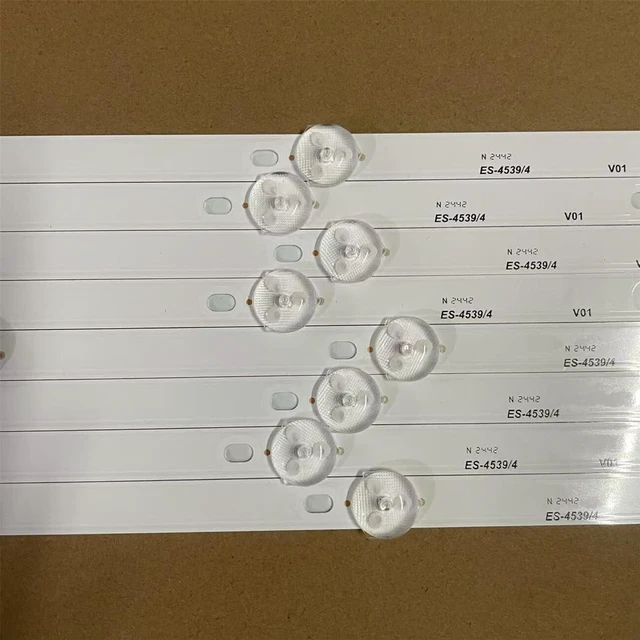 Alt view image 6 of 7 - LED Backlight Strips for 4708-K43WDC-A4113N41 K430WD1 A4 43LF621U21 43LF621C21
